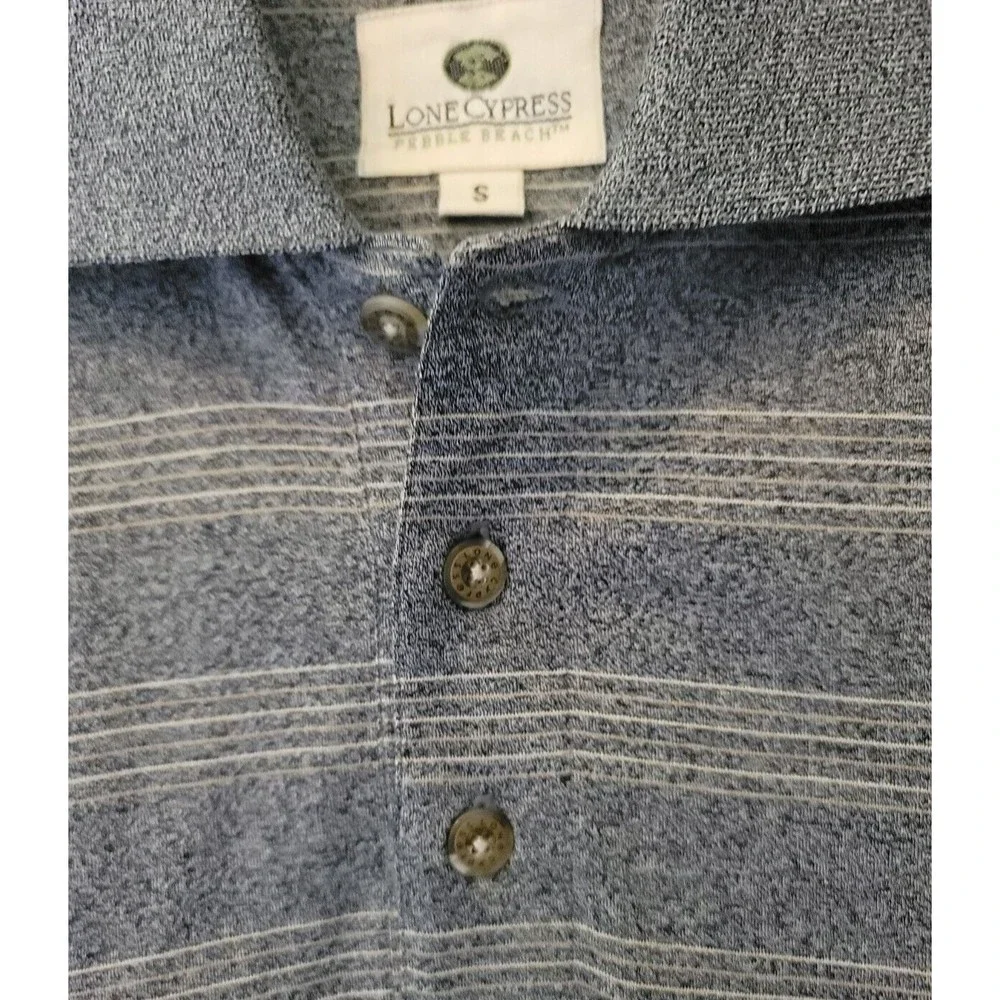 Pebble Beach Lone Cypress Performance Golf Polo Shirt Size S Mercerized … - Picture 9 of 10
